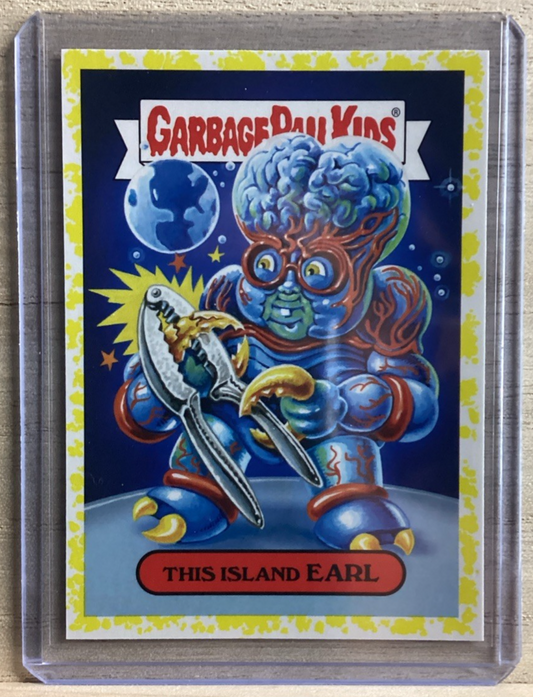 2018 Topps Garbage Pail Kids - This Island Earl - Yellow