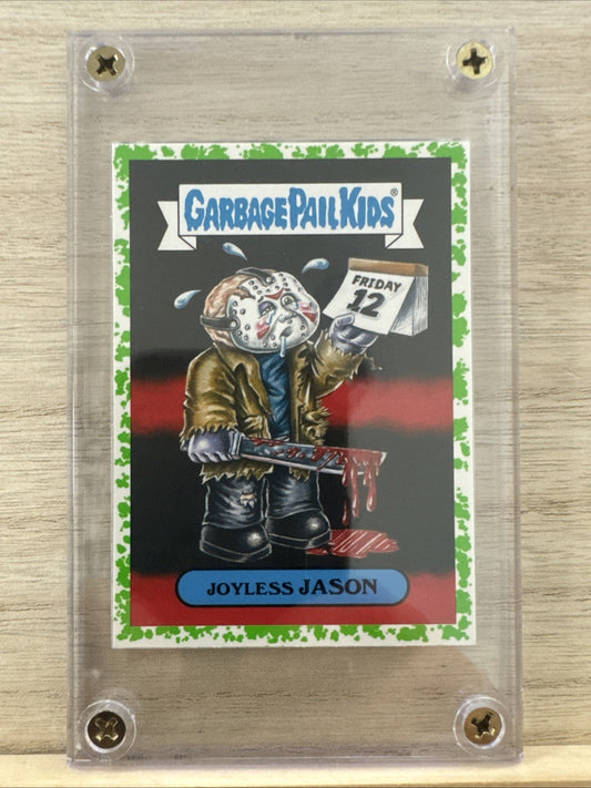 2018 Topps Garbage Pail Kids - Joyless Jason - Green
