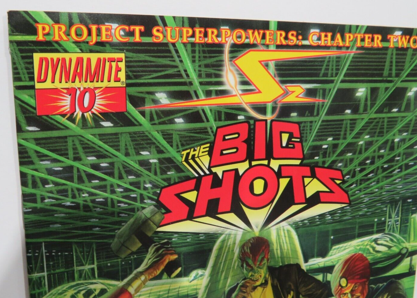 Project Superpowers The Big Shots #10 Cover A Dynamite Comic 2010