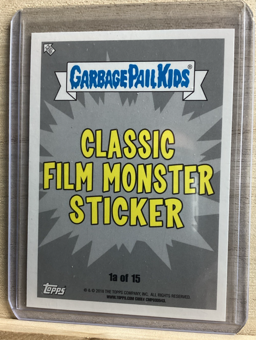 2018 Topps Garbage Pail Kids - Ross Feratu