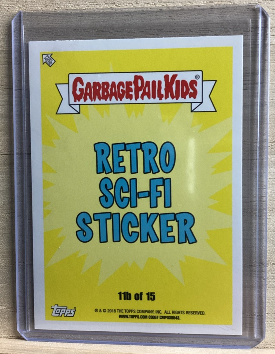 2018 Topps Garbage Pail Kids - Forbidden Janet - Green