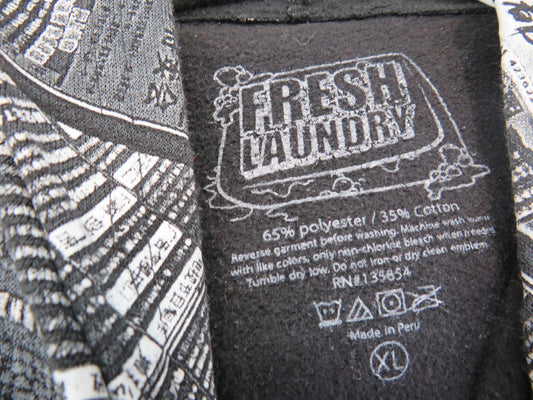 Fresh Laundry Hoodie - Stay Fresh Bear - Size XL