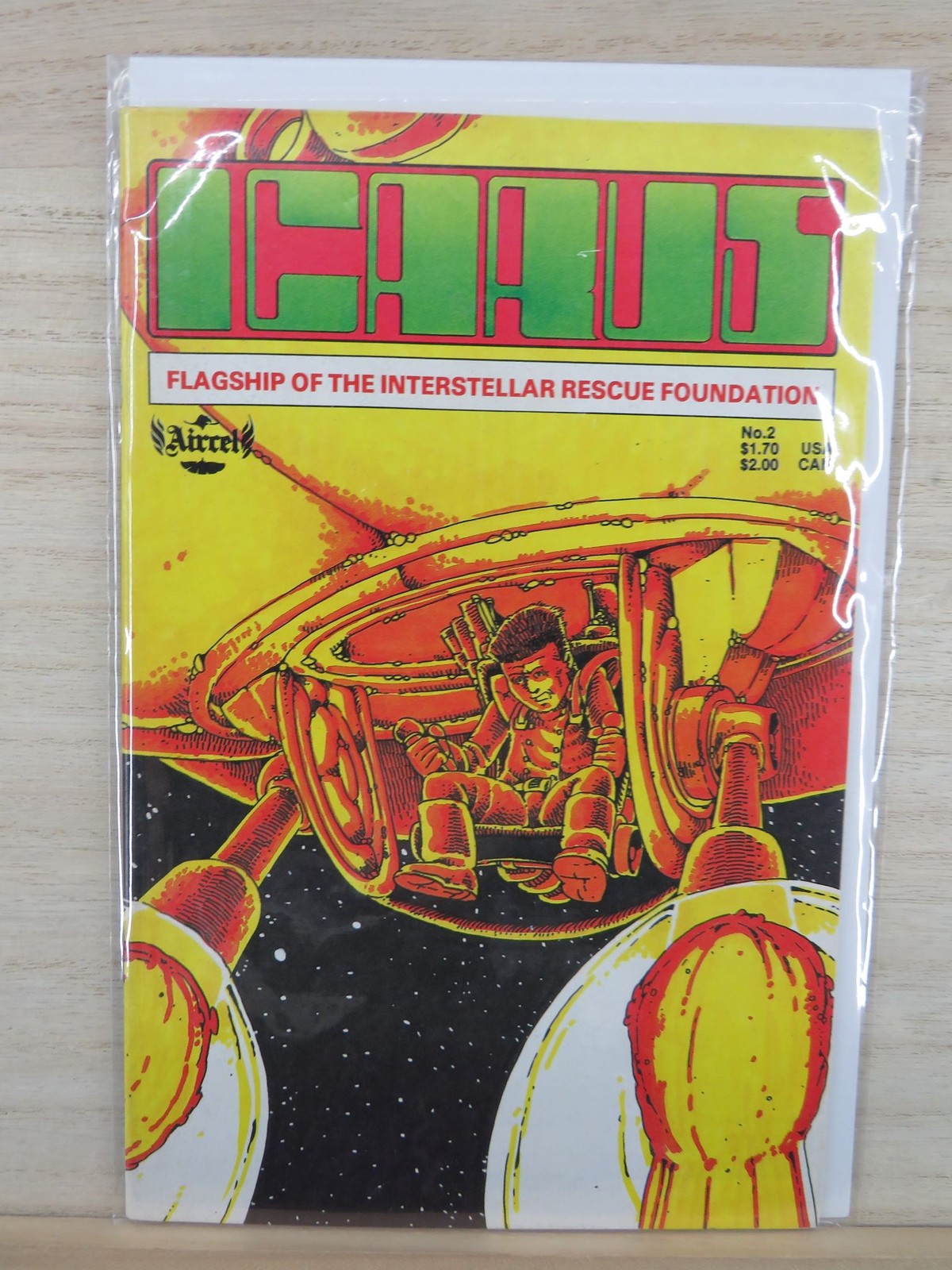 Icarus No.2 May 1987 - Aircel Comic