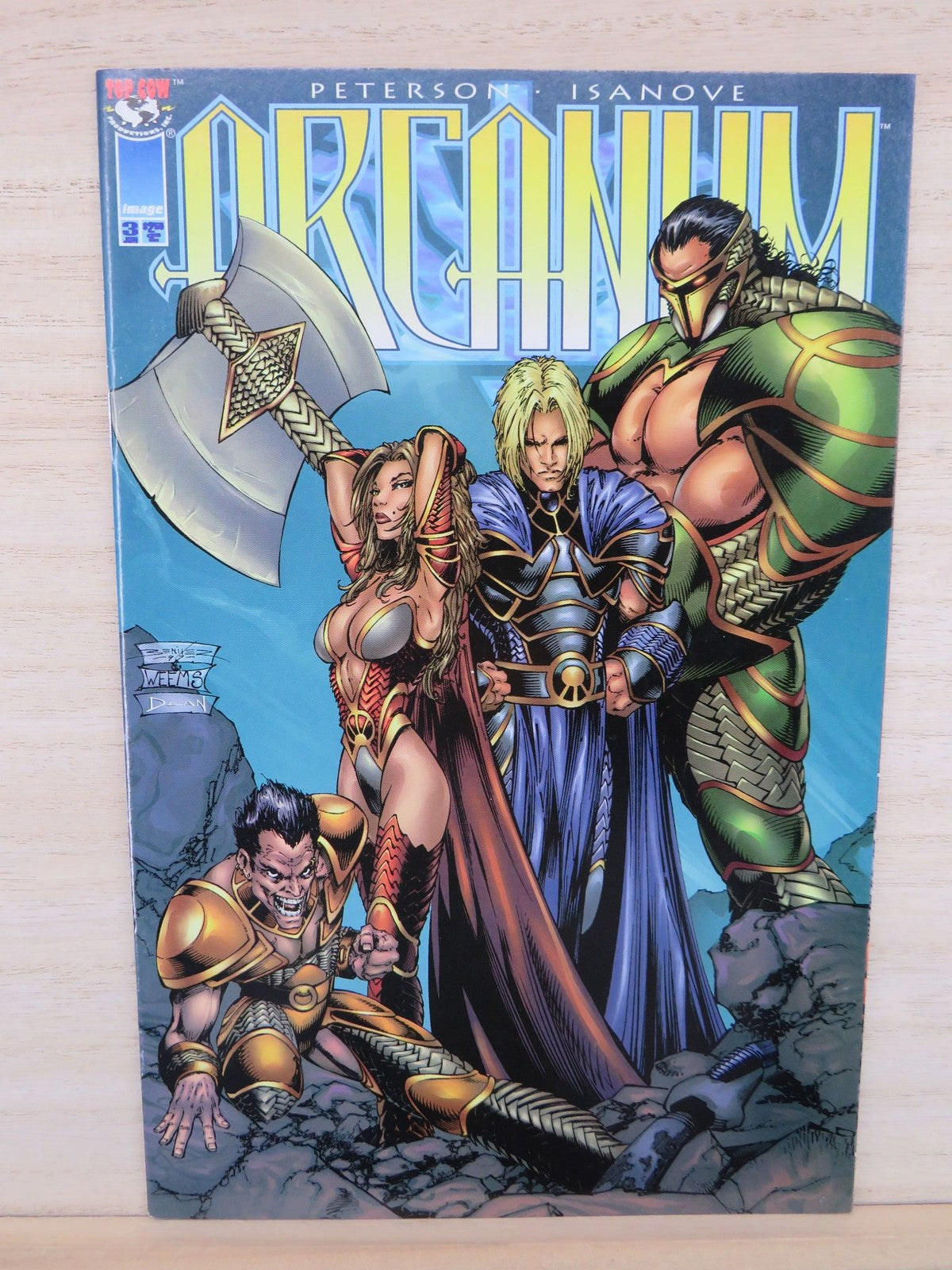 Arcanum #3b June 1997 - Top Cow Comic