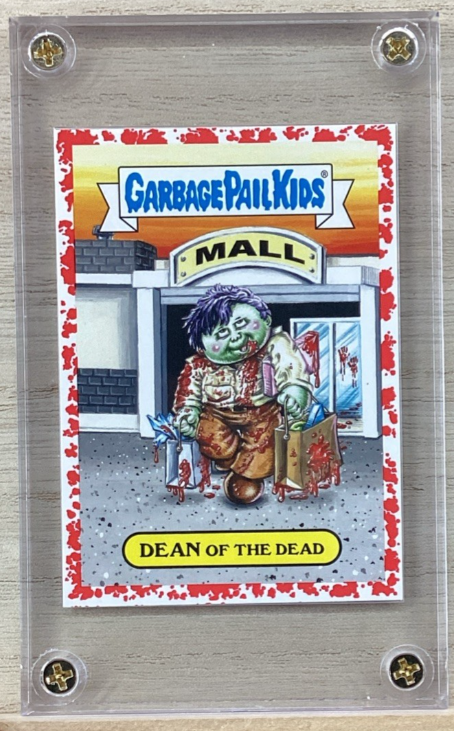 2018 Topps Garbage Pail Kids - Dean of the Dead - Red 39/75