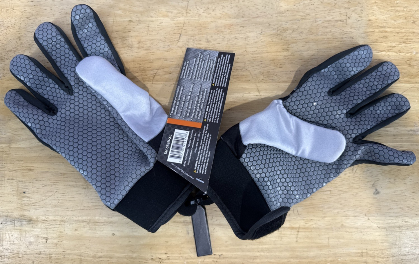 Adult MX off-road, ATV, BMX, Cycling, Riding, Outdoor Gloves - Black/Grey, XL