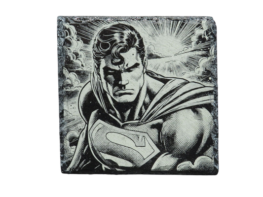Laser Engraved Slate Coaster - DC1