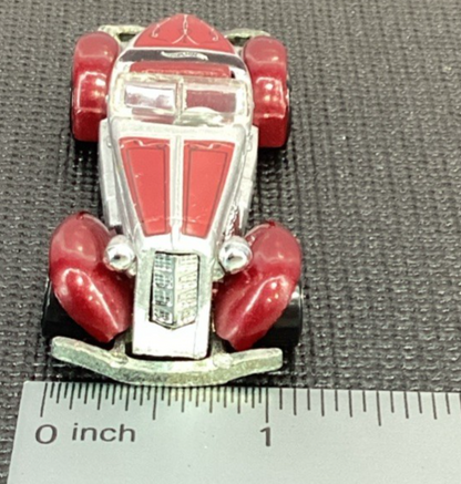 1978 Hot Wheels Silver and Red Roadster Diecast Car