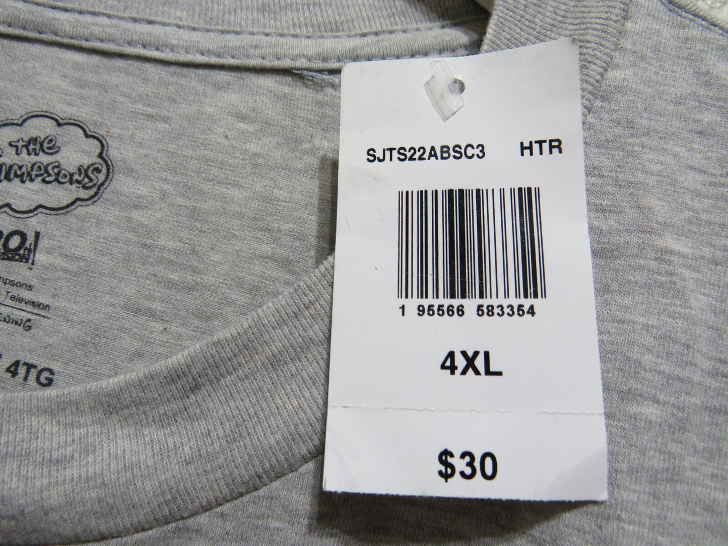 The Simpsons Springfield Characters T Shirt - Size 4XL