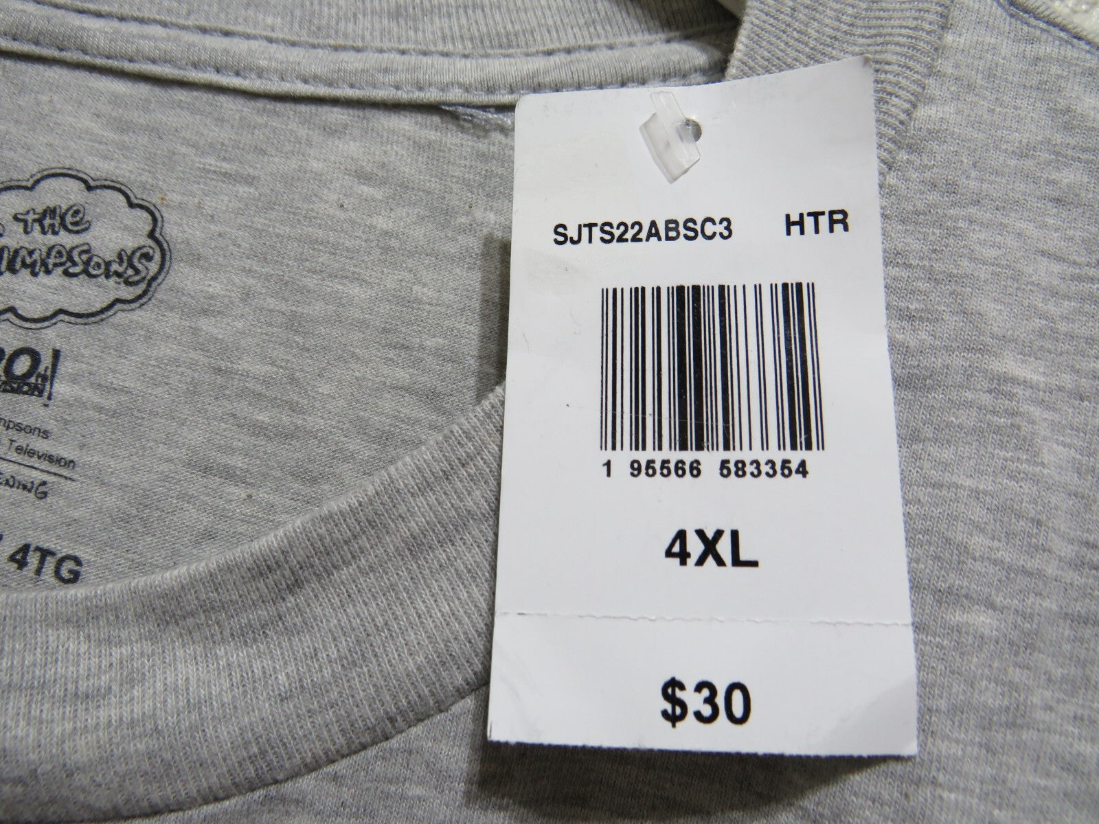 The Simpsons Springfield Characters T Shirt - Size 4XL