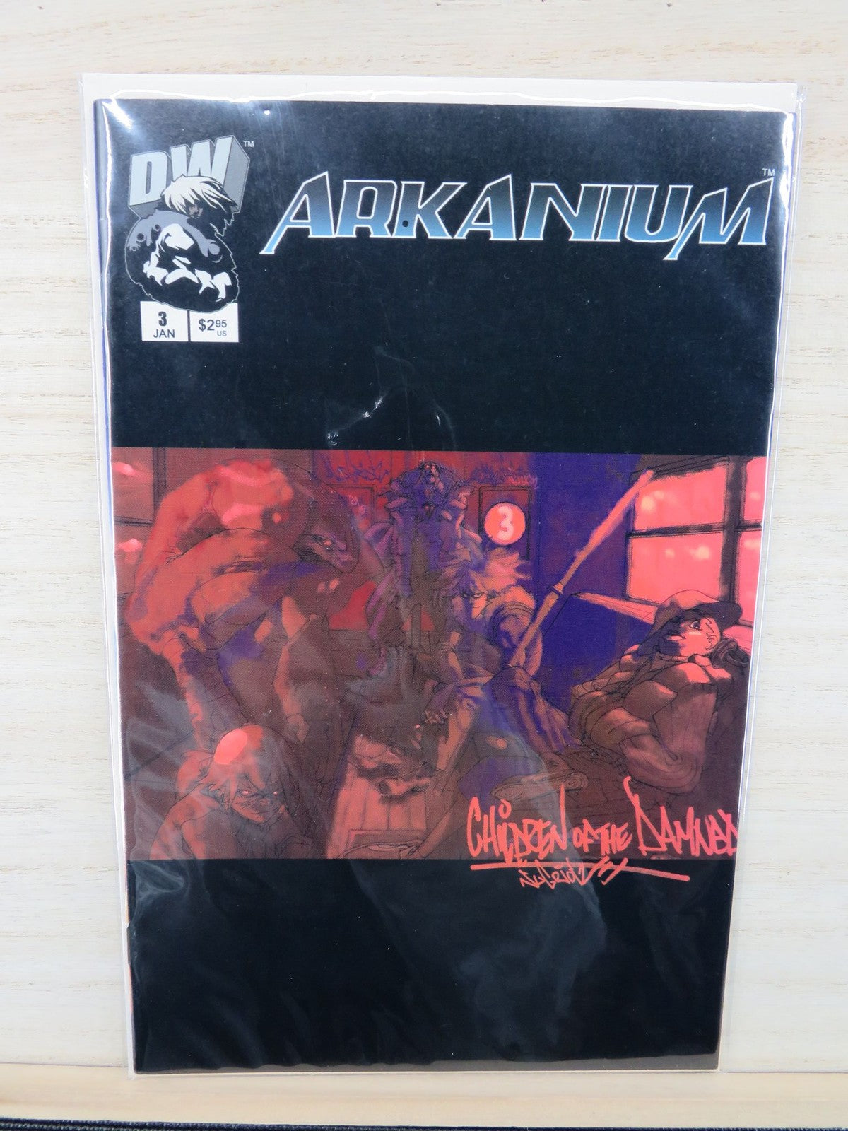 Arkanium #3 Jan - Dreamwave Productions Comic - 2003