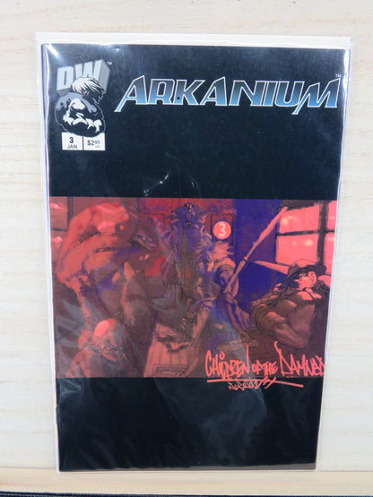 Arkanium #3 Jan - Dreamwave Productions Comic - 2003