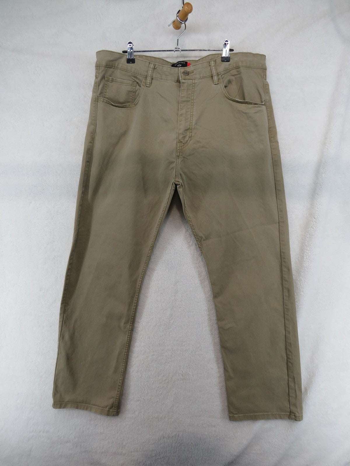 Dockers Pants Mens 38x30 Straight Khaki JeanCut Chino Casual Flat Front