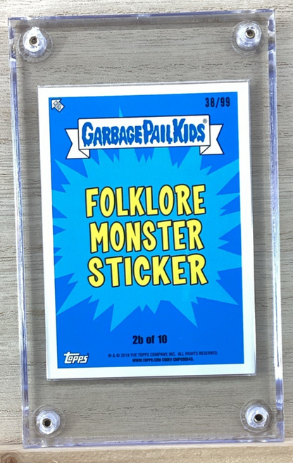2018 Garbage Pail Kids - Goat Tucker - Blue 38/99