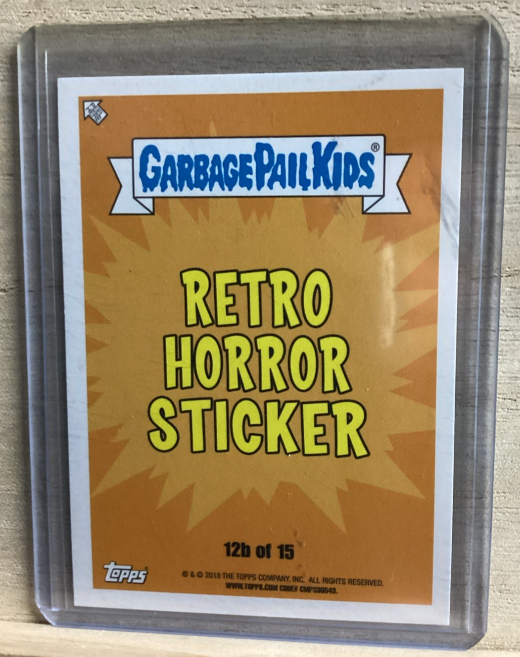 2018 Topps Garbage Pail Kids - Sacrificed Stevie - Green
