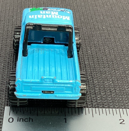MATCHBOX MB 57  4X4 MINI PICKUP POWDER BLUE MOUNTAIN MAN OFF ROAD 1:64