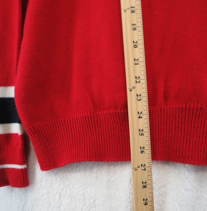 Ben Hogan Golf Tour Sweater - Men's Size X-Large - Red, White, Blue