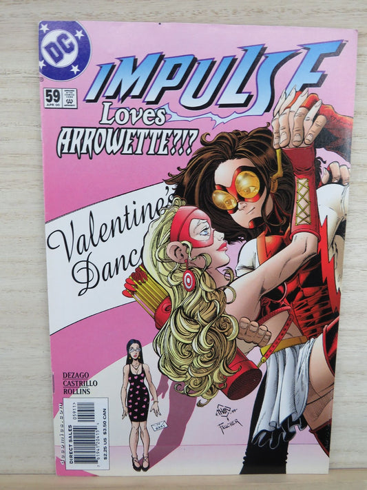 Impulse #59 April 2000 Valentine Dance - DC Comic