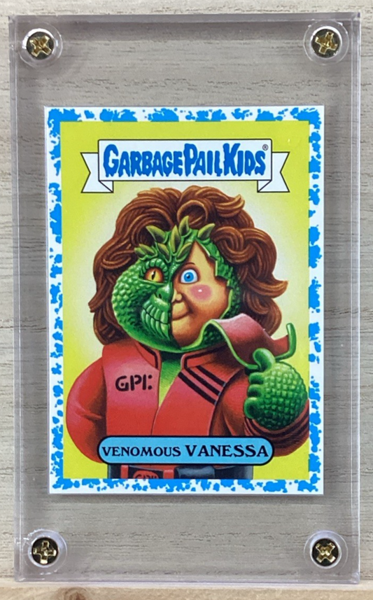 2018 Topps Garbage Pail Kids - Venomous Vanessa - Blue 44/99