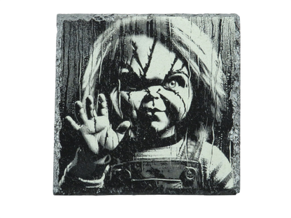Laser Engraved Slate Coaster - CH9