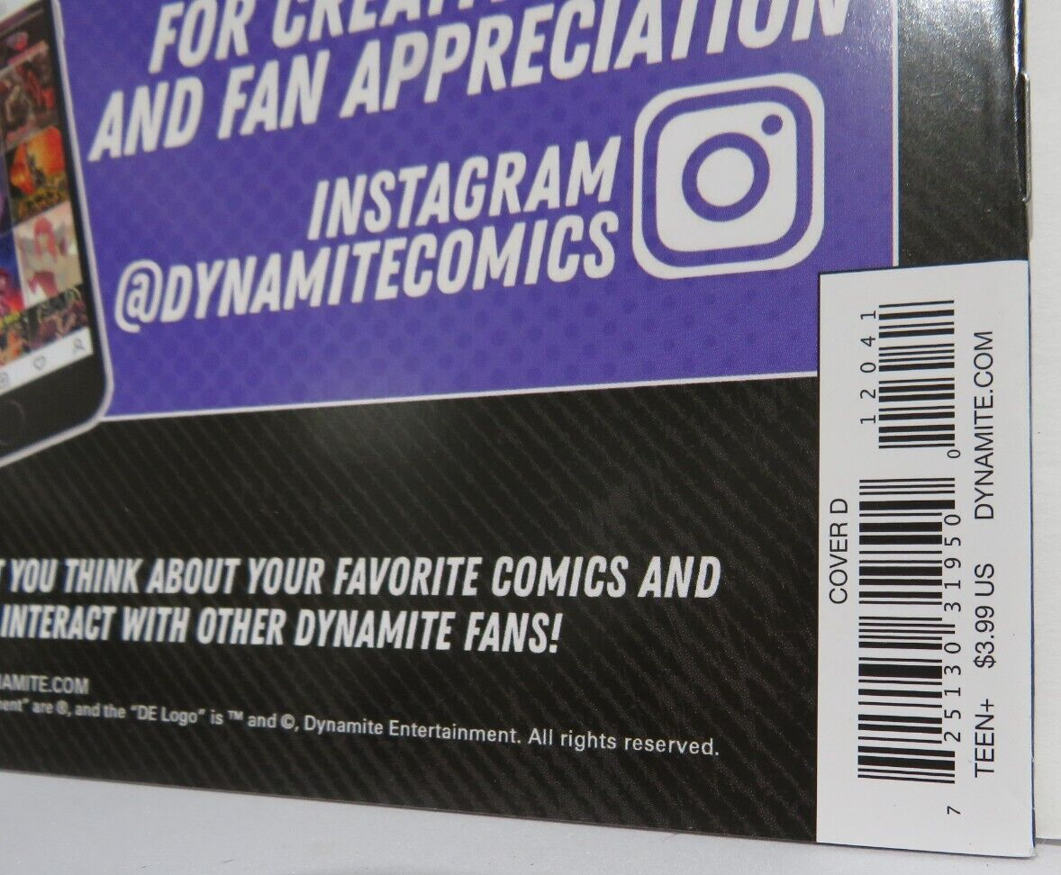 Vampirella Strikes #12 Cover D - 2023 Dynamite Comic