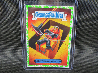 2019 Topps Garbage Pail Kids - Brent and the Pendulum #3b - Green0