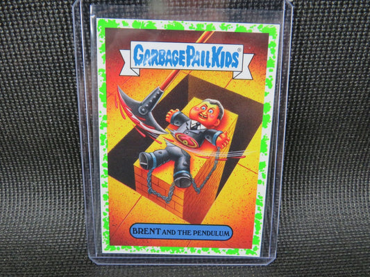 2019 Topps Garbage Pail Kids - Brent and the Pendulum #3b - Green0