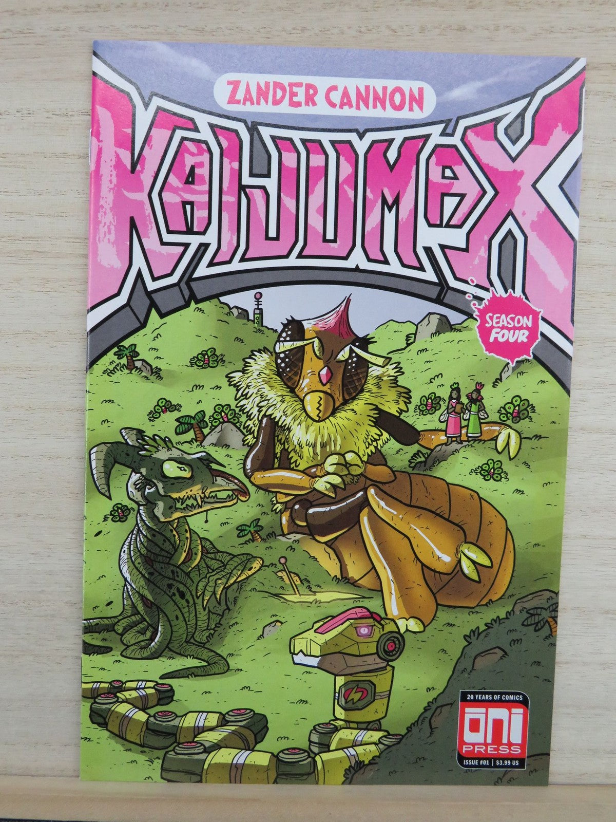 Kaijumax Season Four Issue #1 - Oni Press Comic by Zander Cannon