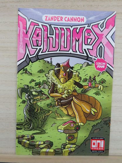 Kaijumax Season Four Issue #1 - Oni Press Comic by Zander Cannon