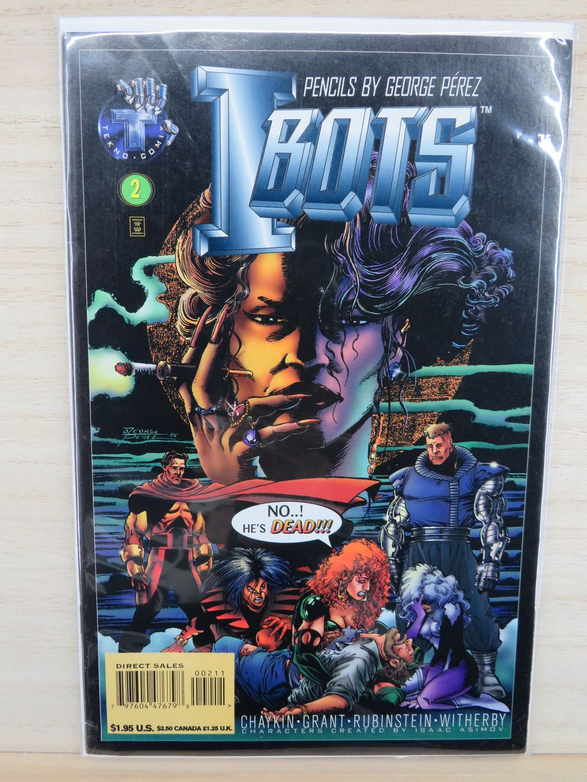 I-Bots #2 1996 - Tekno Comic