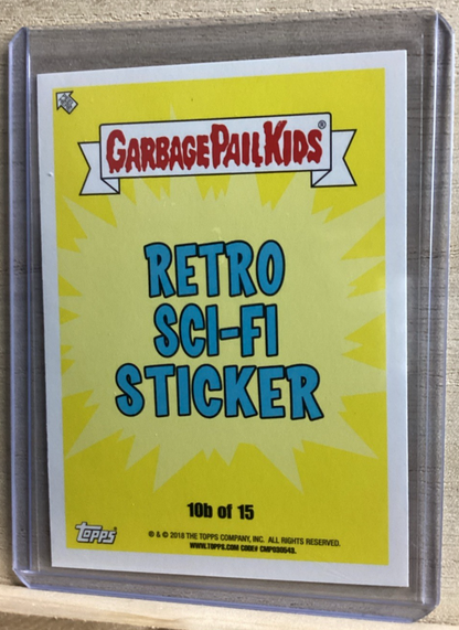 2018 Topps Garbage Pail Kids - Splittin Sigourney - Purple