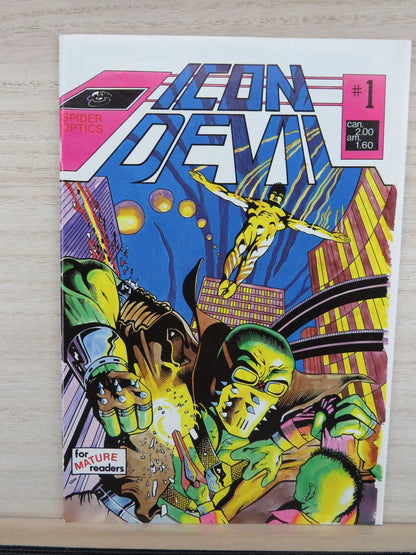 Icon Devil #1 - Spider Optics Comic - 1987