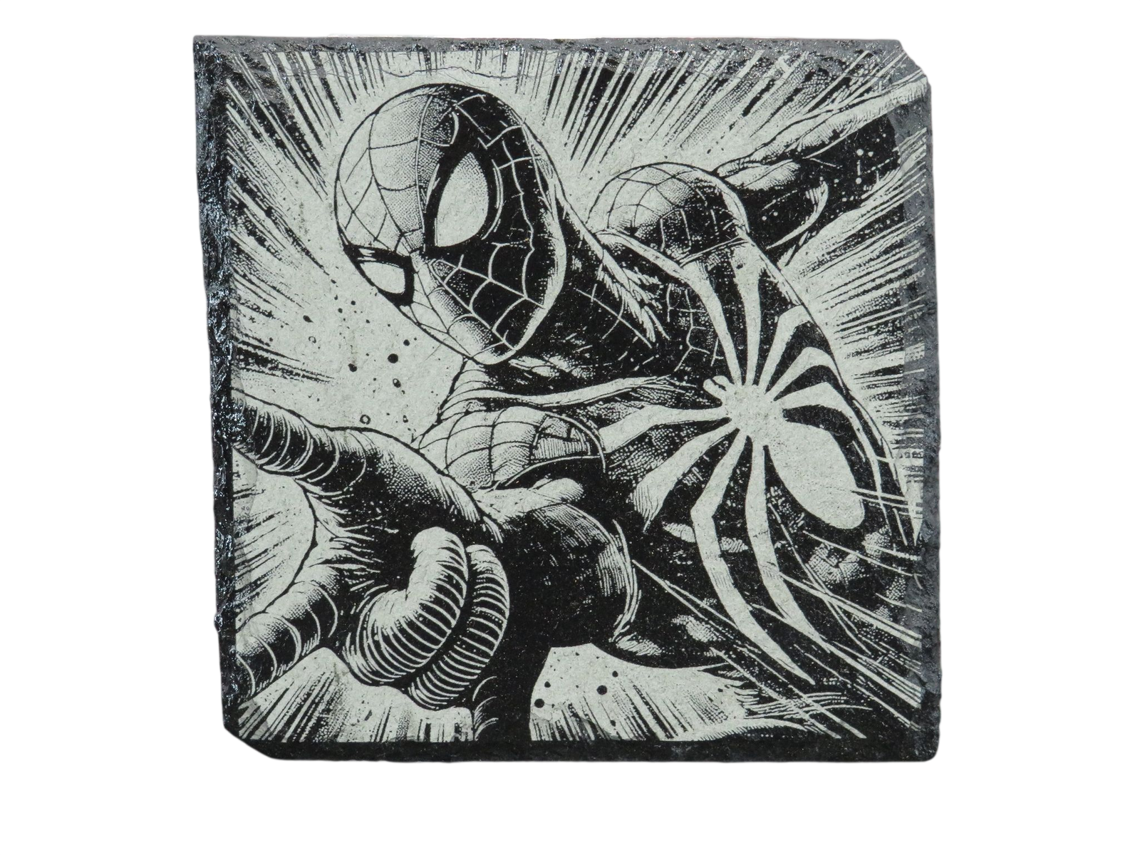 Laser Engraved Slate Coaster - MV11