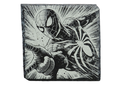 Laser Engraved Slate Coaster - MV11
