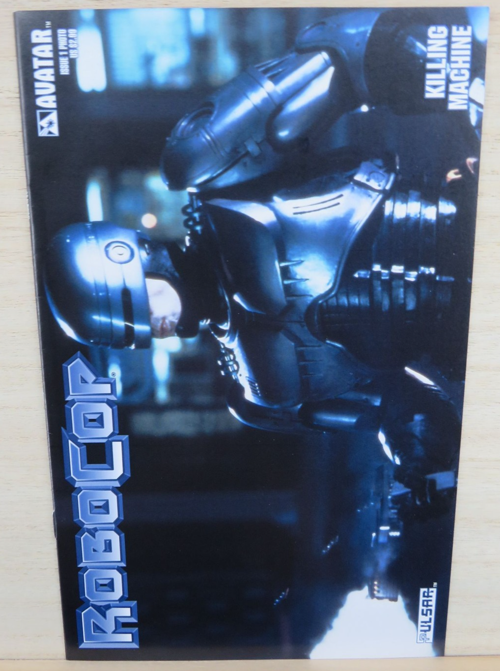 Robocop: Killing Machine #1 - Photo Cover Variant - Avatar Press