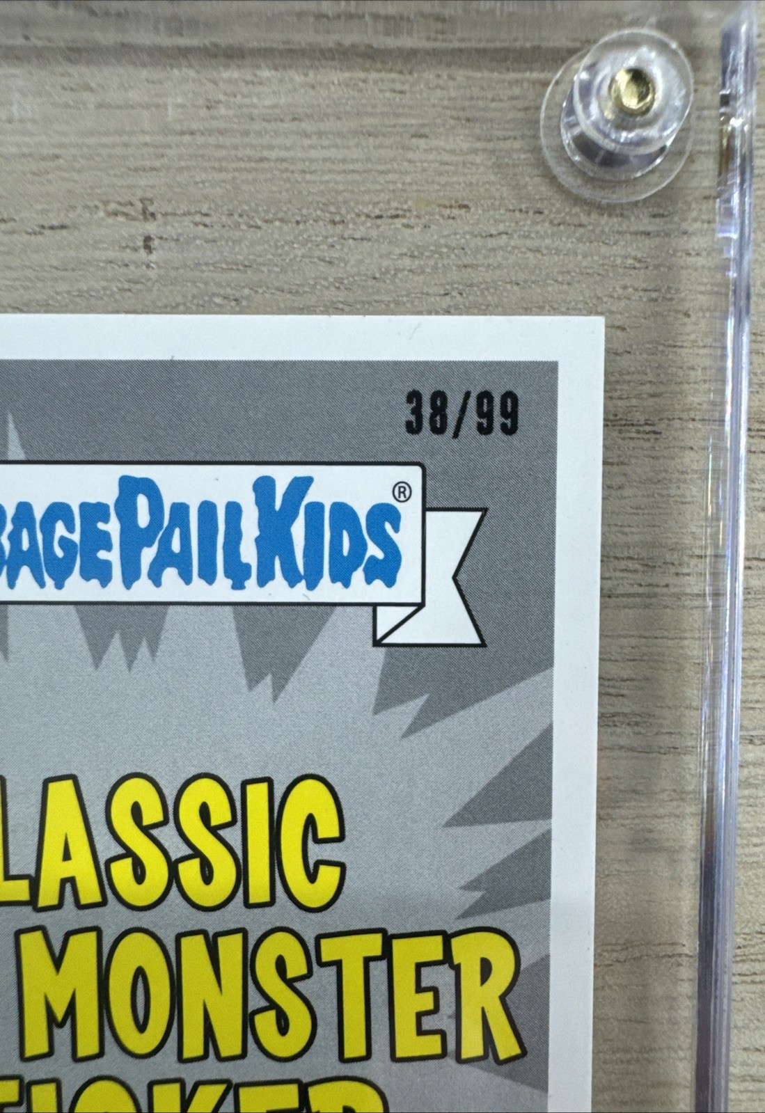2018 Topps Garbage Pail Kids - Ross Feratu - Blue 38/99