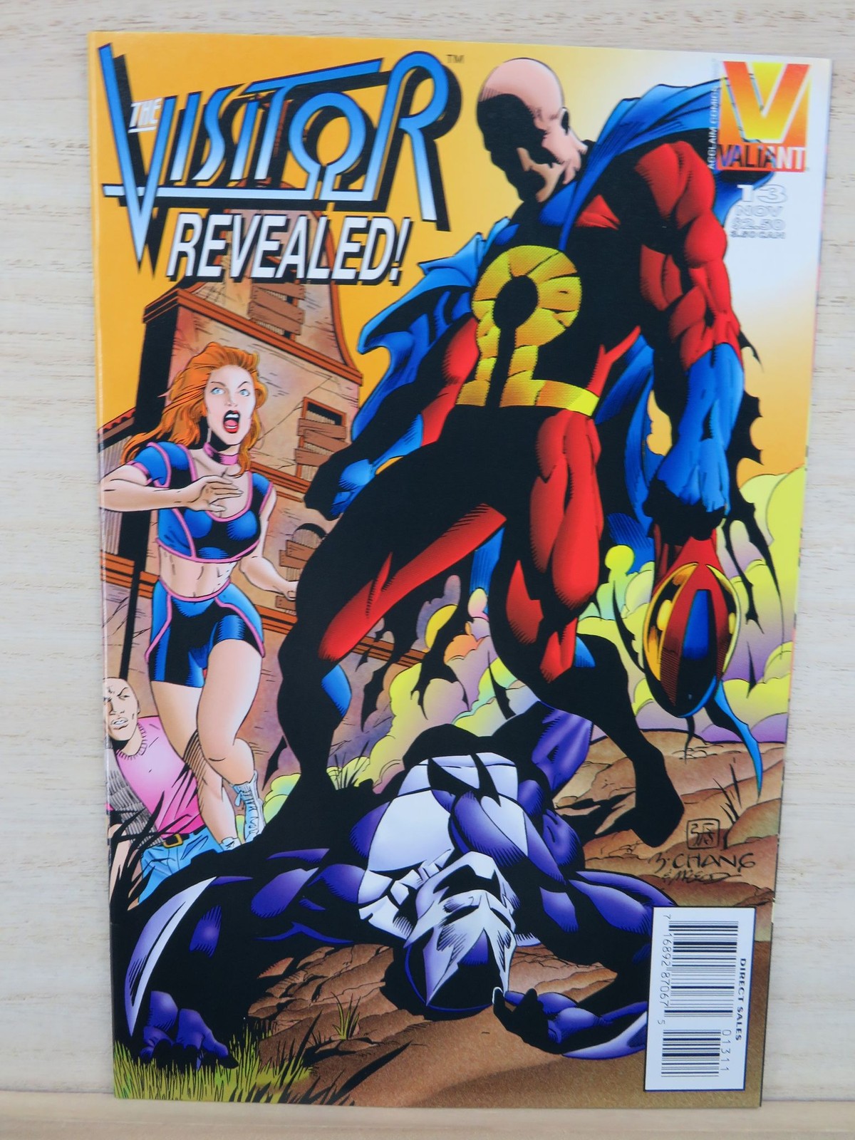 The Visitor Revealed #13 Nov 95 - Valiant Comic