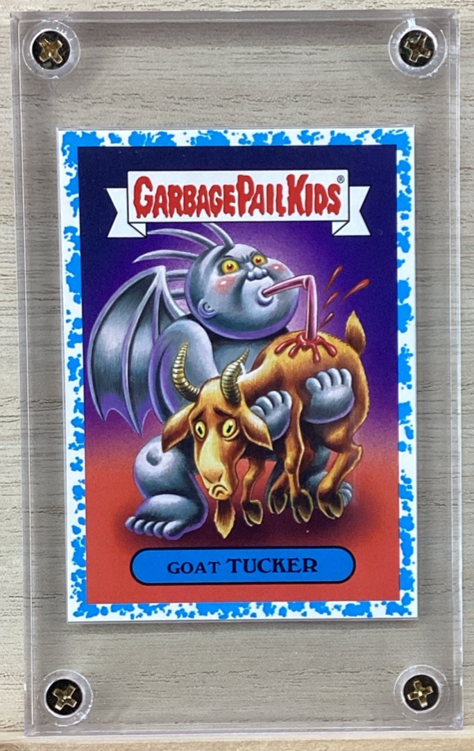 2018 Garbage Pail Kids - Goat Tucker - Blue 38/99