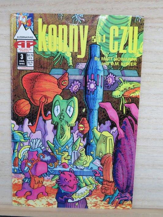 Konny and Czu #3 Jan 1995 - Antarctic Press Comic