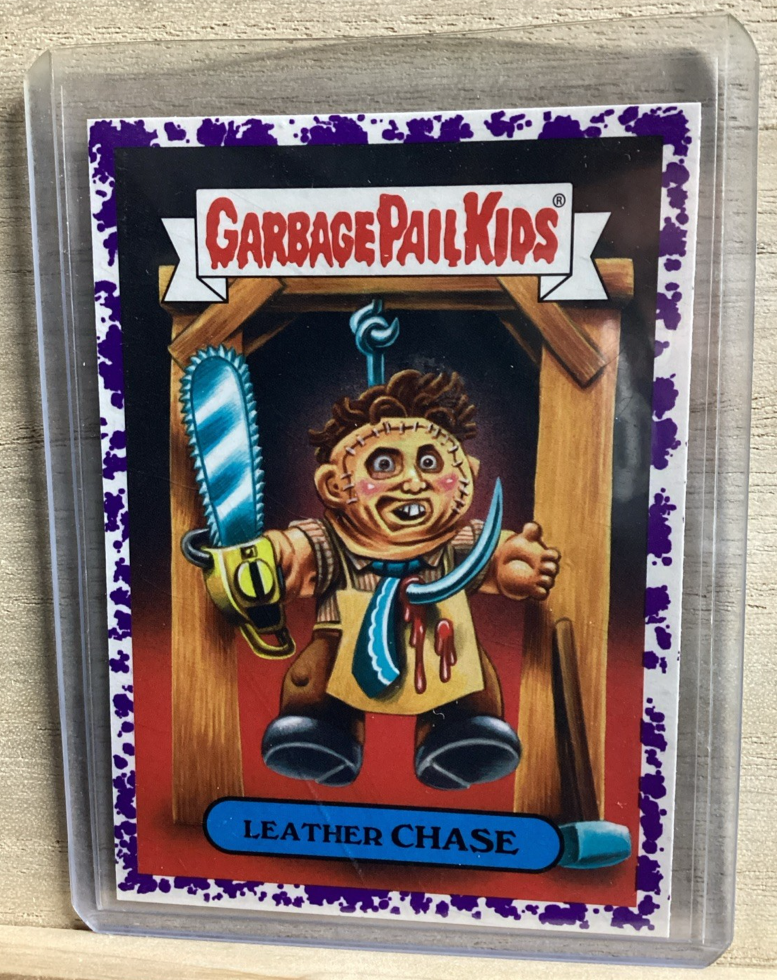 2018 Topps Garbage Pail Kids - Leather Chase - Purple