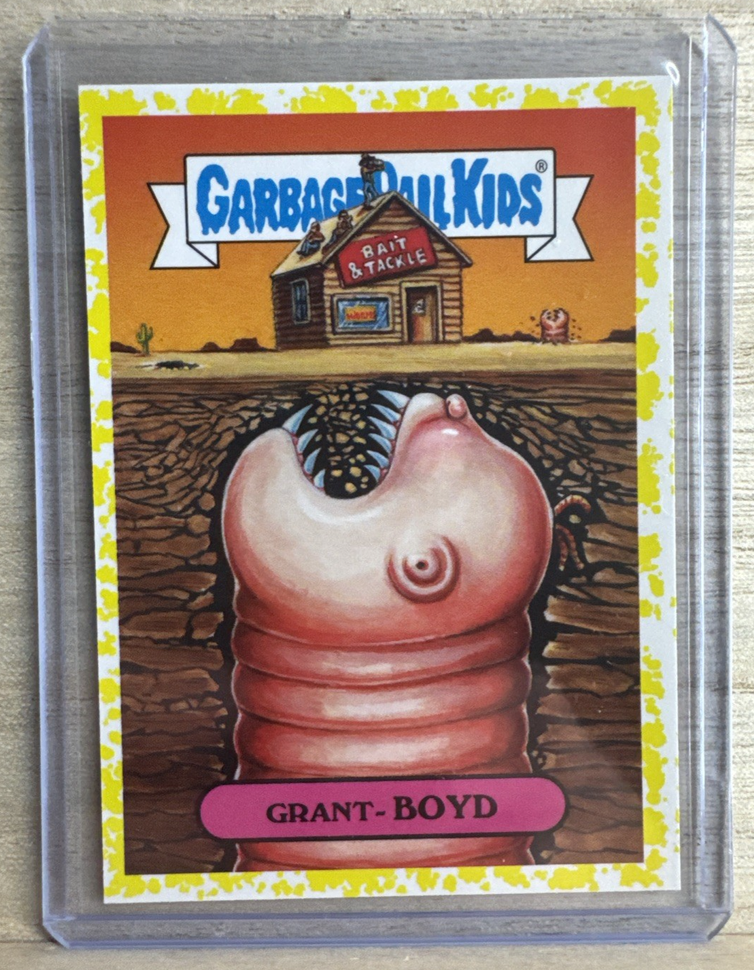 2018 Topps Garbage Pail Kids - Grant Boyd - Yellow