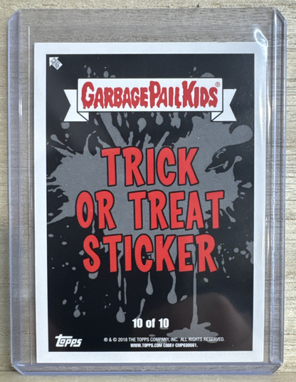 2018 Topps Garbage Pail Kids - Trick or Treat Sticker 10 of 10