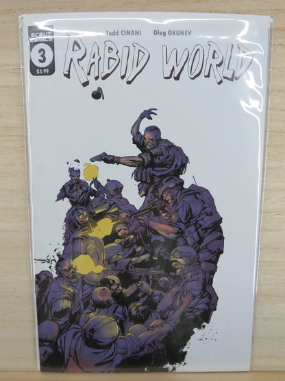 Rabid World #1-4 - Scout Comics - 2021 - Lot of 4 Comics