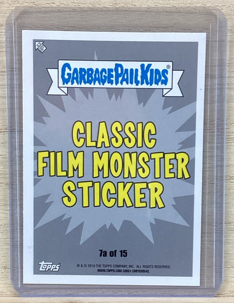 2018 Topps Garbage Pail Kids - Invisi Bill - Green