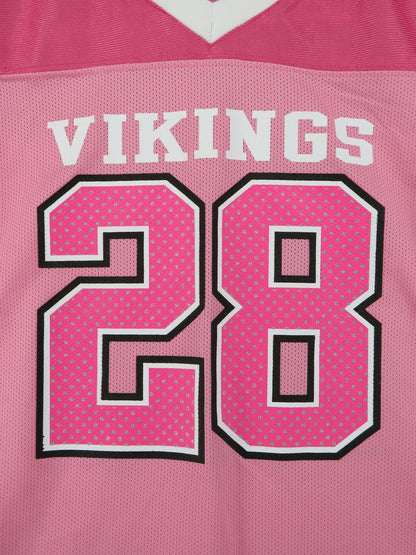 Minnesota Vikings NFL Team Apparel Jersey - Girl's Large 10/12 - Peterson #281