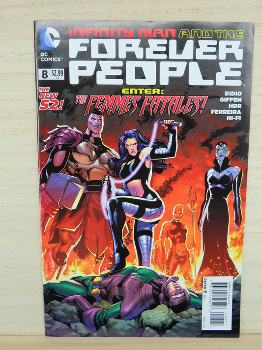 Infinity Man and The Forever People #8 May 2015 - DC Comic