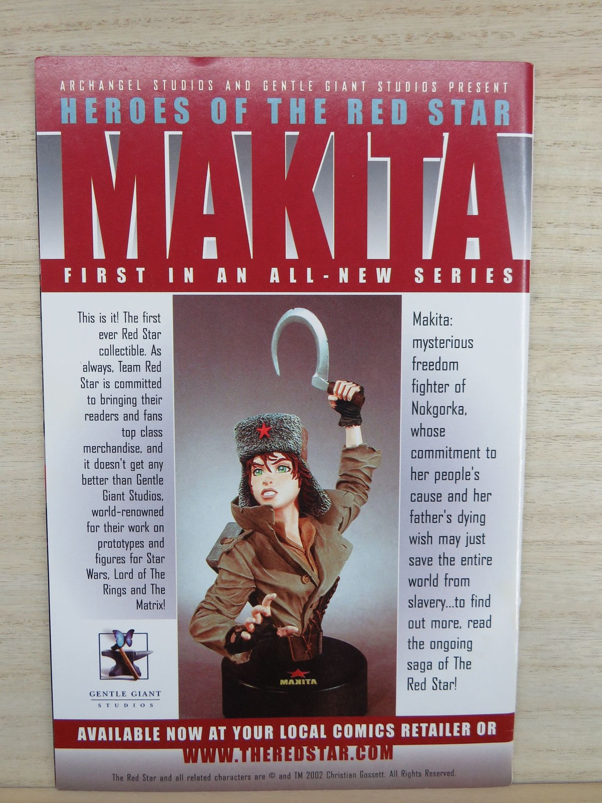 The Red Star Makita Annual 1 2002 - Archangel Studios Comic
