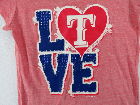 5th & Ocean Texas Rangers MLB Women's XL T-Shirt1