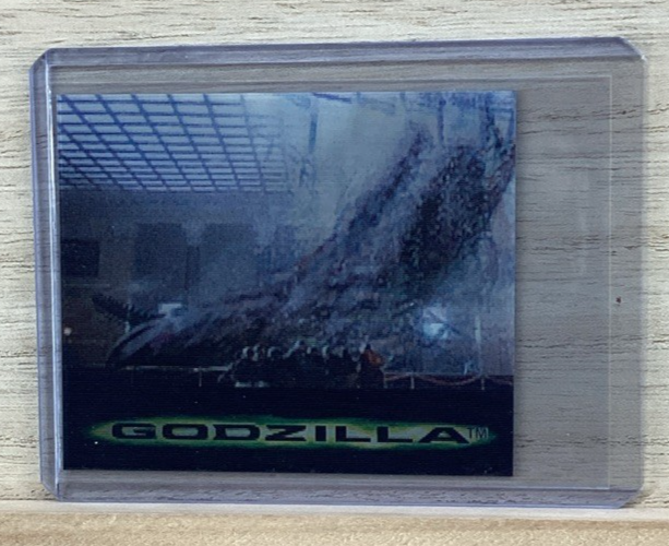 1998 Godzilla Lenticular 3D Card Taco Bell