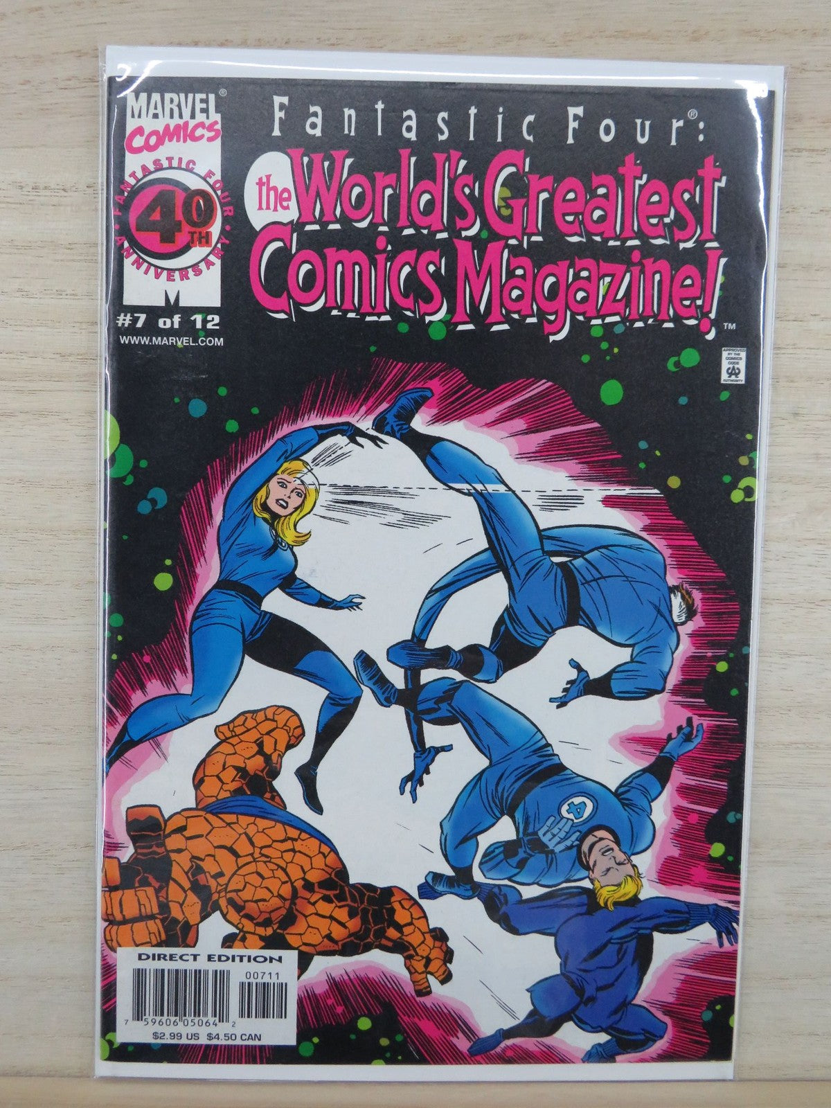 Fantastic Four The Worlds Greatest Comics Magazine #7 of 12 - Marvel Comic 2001